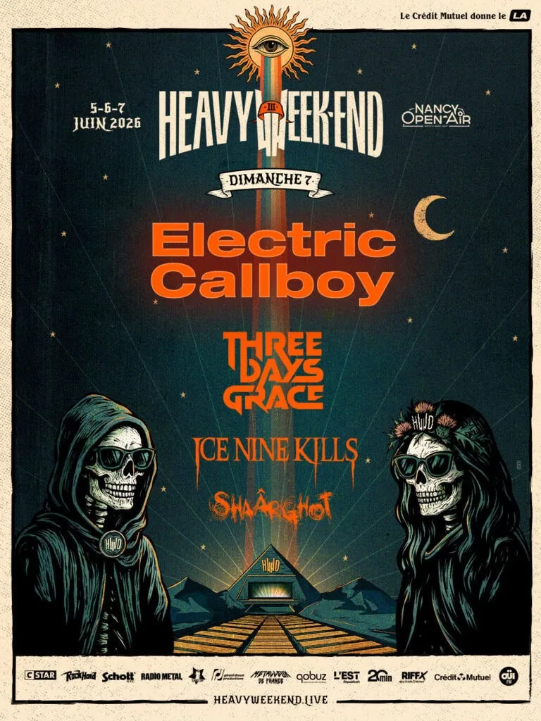 Heavy Week-end 2026 : Trois jours de pure folie metal à Nancy ! 6 Heavy Week-end 2026 : Trois jours de pure folie metal à Nancy !