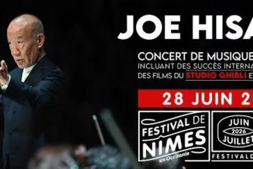 Joe Hisaishi aux Arènes de Nîmes : un concert exceptionnel en 2026 12 Joe Hisaishi aux Arènes de Nîmes : un concert exceptionnel en 2026
