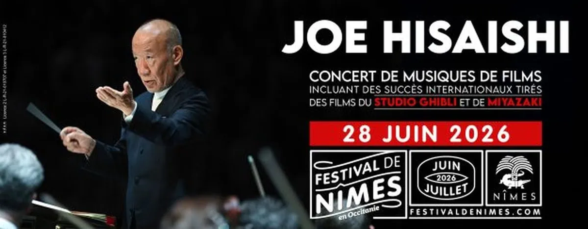 Joe Hisaishi aux Arènes de Nîmes : un concert exceptionnel en 2026 4 Joe Hisaishi aux Arènes de Nîmes : un concert exceptionnel en 2026