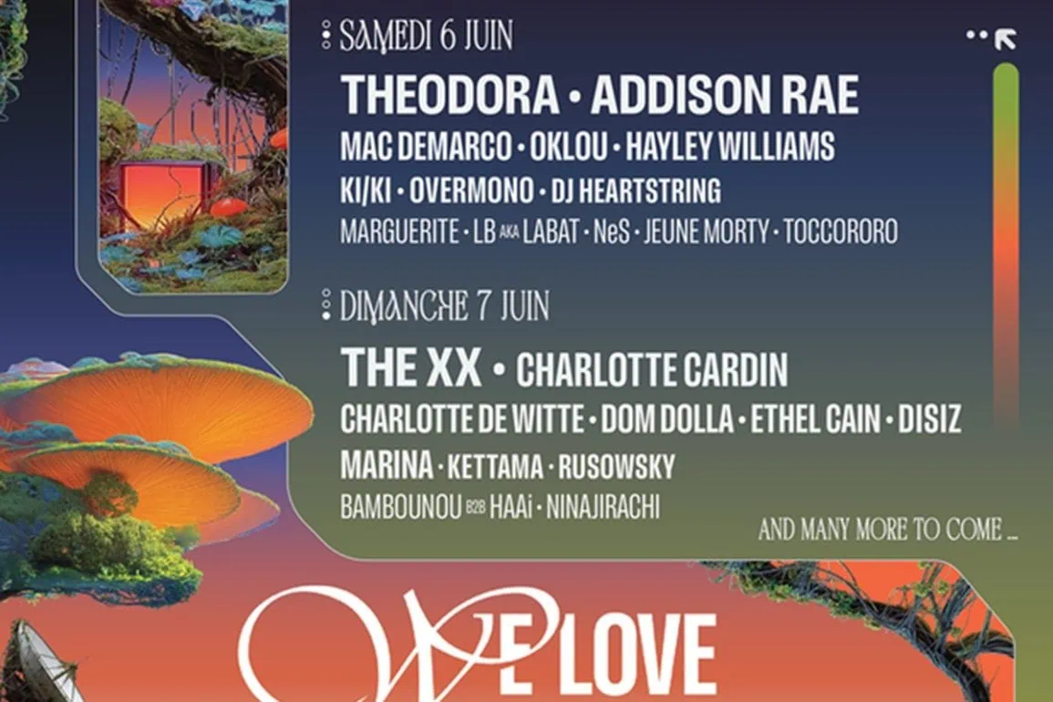We Love Green 2026 : Le Line-Up Dévoilé avec Gorillaz et The xx 1 We Love Green 2026 : Le Line-Up Dévoilé avec Gorillaz et The xx