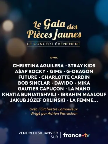 Gala des Pièces Jaunes 2026 : Christina Aguilera, G-Dragon, Stray Kids et A$AP Rocky enflamment Paris La Défense Arena 12 Gala des Pièces Jaunes 2026 : Christina Aguilera, G-Dragon, Stray Kids et A$AP Rocky enflamment Paris La Défense Arena