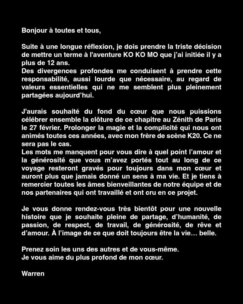 Ko Ko Mo tire sa révérence : clap de fin pour un duo phare du rock français 4 Ko Ko Mo tire sa révérence : clap de fin pour un duo phare du rock français
