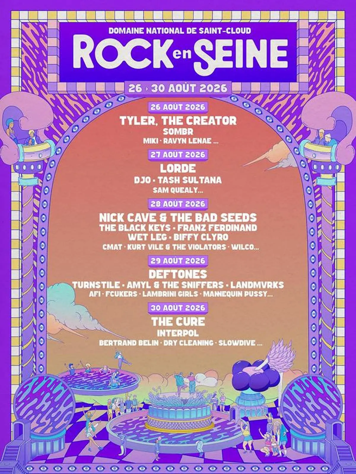 Rock en Seine 2026 : 12 nouveaux noms explosifs ! 7 Rock en Seine 2026 : 12 nouveaux noms explosifs !