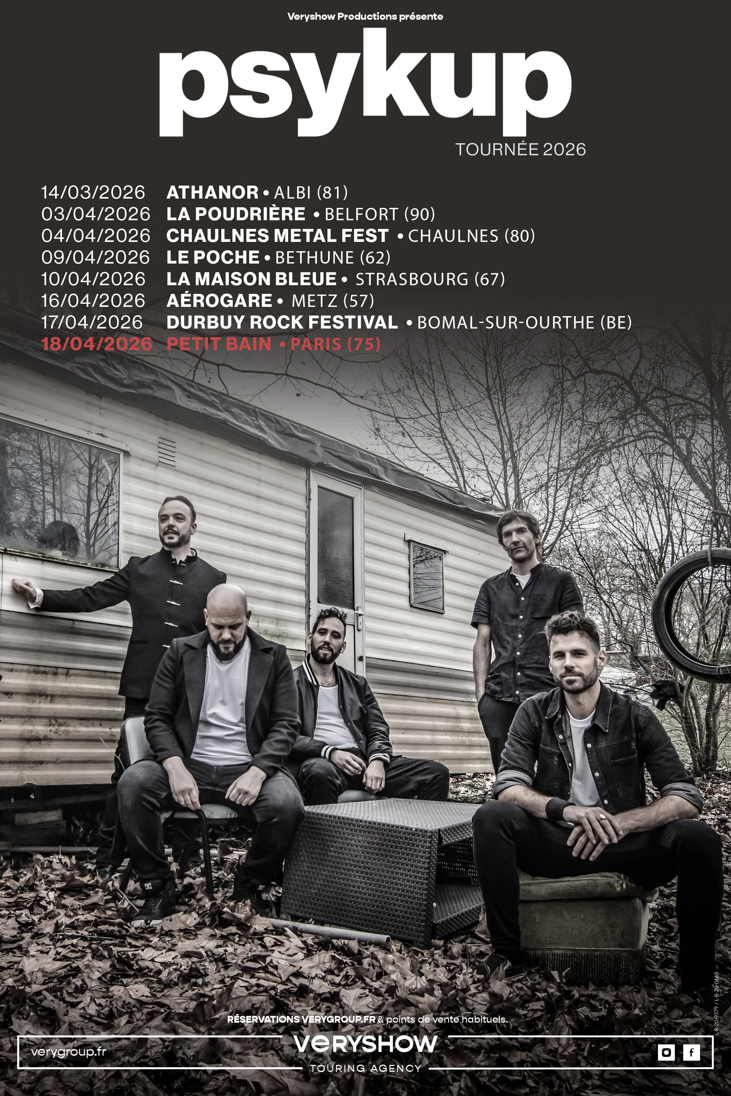 Psykup en concert au Petit Bain à Paris le 18 avril 2026 5 Psykup en concert au Petit Bain à Paris le 18 avril 2026