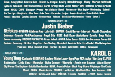 Coachella 2026 : la programmation complète dévoilée avec Sabrina Carpenter, Justin Bieber et Karol G en têtes d'affiche