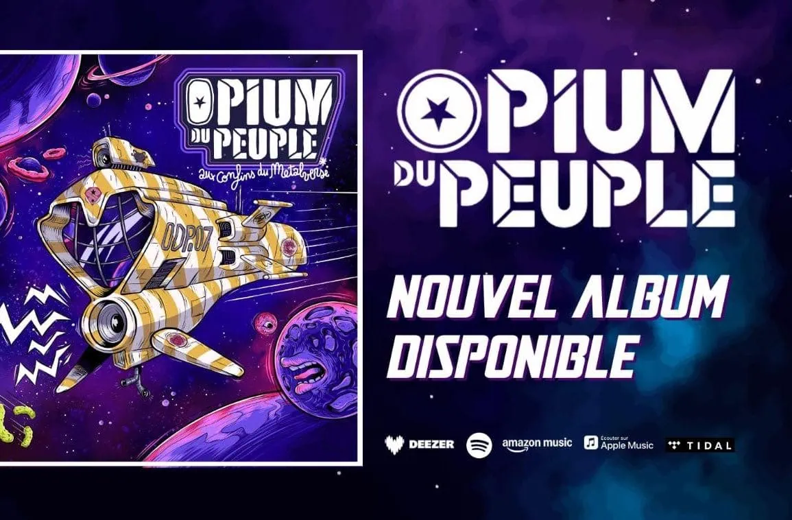Opium du Peuple frappe fort avec Aux confins du Metalverse 1 Opium du Peuple frappe fort avec Aux confins du Metalverse