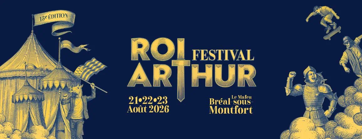 Festival du Roi Arthur 2026 : Theodora, Louane, disiz et 19 autres artistes rejoignent l'affiche de la 15e édition 1 Festival du Roi Arthur 2026 : Theodora, Louane, disiz et 19 autres artistes rejoignent l'affiche de la 15e édition