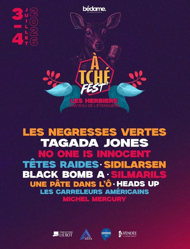 À Tché Fest 2026 : une affiche rock et festive aux Herbiers