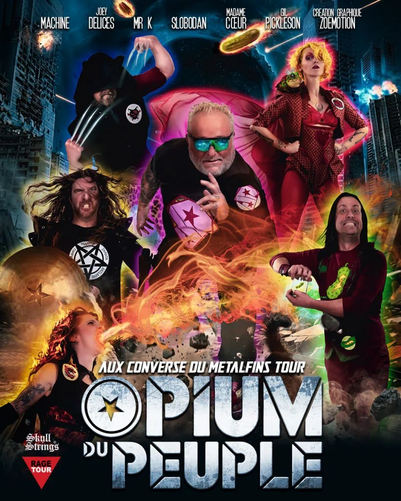 Opium du Peuple frappe fort avec Aux confins du Metalverse 4 Opium du Peuple frappe fort avec Aux confins du Metalverse