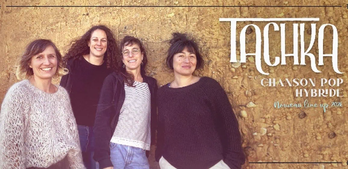 Tachka en quatuor 100% féminin : live session inédite de Crue 1 Tachka en quatuor 100% féminin : live session inédite de Crue
