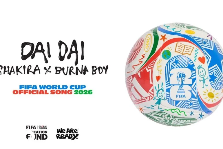 Shakira et Burna Boy sortent Dai Dai, hymne du Mondial 2026 14 Shakira et Burna Boy sortent Dai Dai, hymne du Mondial 2026