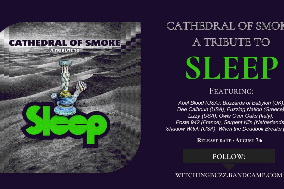 Cathedral of Smoke : le doom de Sleep rallumé par Witching Buzz 1 Photo de couverture de Yanick - Wolverine