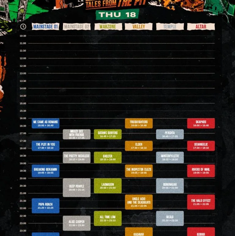 Hellfest 2026 – Jeudi 18 juin :Une première journée entre émotions, légendes et déflagrations 1 Hellfest 2026 – Jeudi 18 juin :Une première journée entre émotions, légendes et déflagrations