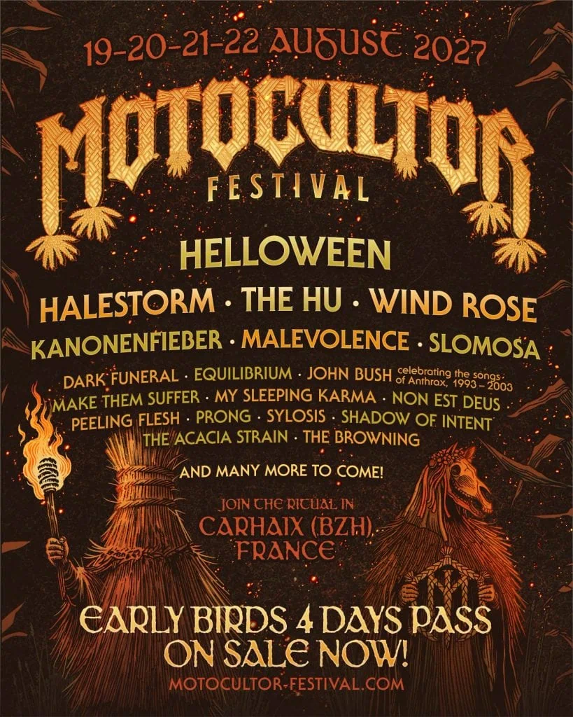 Motocultor 2027 : Helloween, Halestorm et The Hu ouvrent les hostilités 3 Motocultor 2027 : Helloween, Halestorm et The Hu ouvrent les hostilités