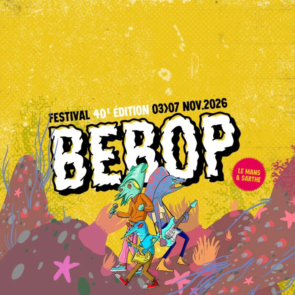 Festival Bebop 2026 : programmation, dates et billetterie au Mans 3 Photo de couverture de Charlie Winston et Mu00e9lissa Laveaux le 4 novembre au Festival Bebop - Programmation du Festival Bebop 2026 jour par jour