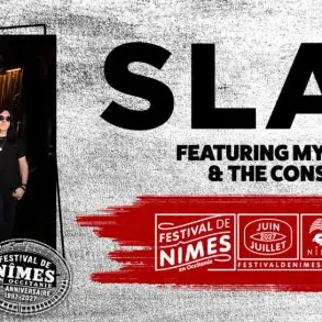 Slash ouvre le Festival de Nîmes 2027 le 15 juin