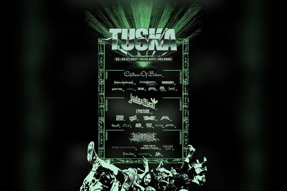 Tuska 2027 : programmation par jour, Judas Priest et Children Of Bodom 1 Tuska 2027 : programmation par jour, Judas Priest et
Children Of Bodom
